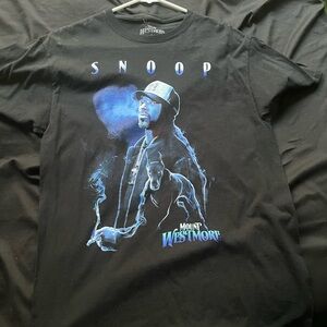Snoop Dogg Graphic Tee with Blue Design